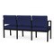 Lesro Lenox 3 Seat Tandem Seating W/ Arms, 64.5 in W 24.5 in L 32 in H LS3103 - alternate 2